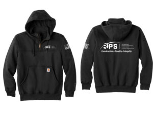 RPS Rain Defender Paxton Heavyweight Hooded Zip Mock Sweatshirt